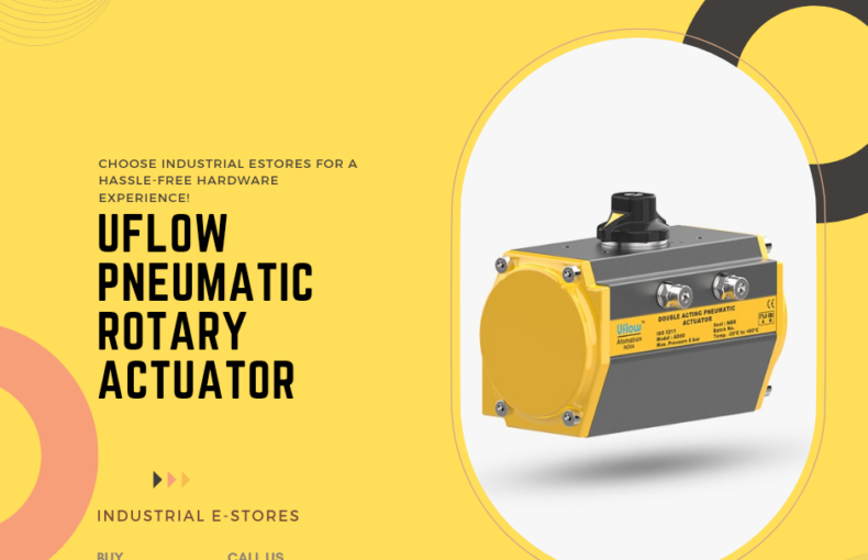 Uflow Pneumatic Rotary Actuator