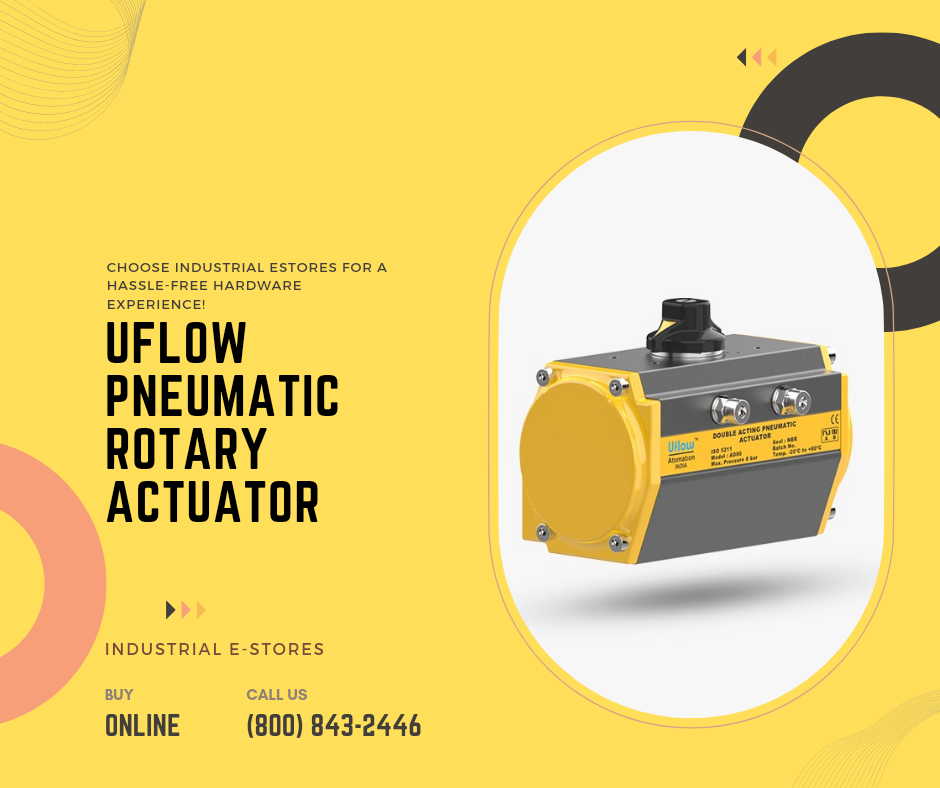 Uflow Pneumatic Rotary Actuator