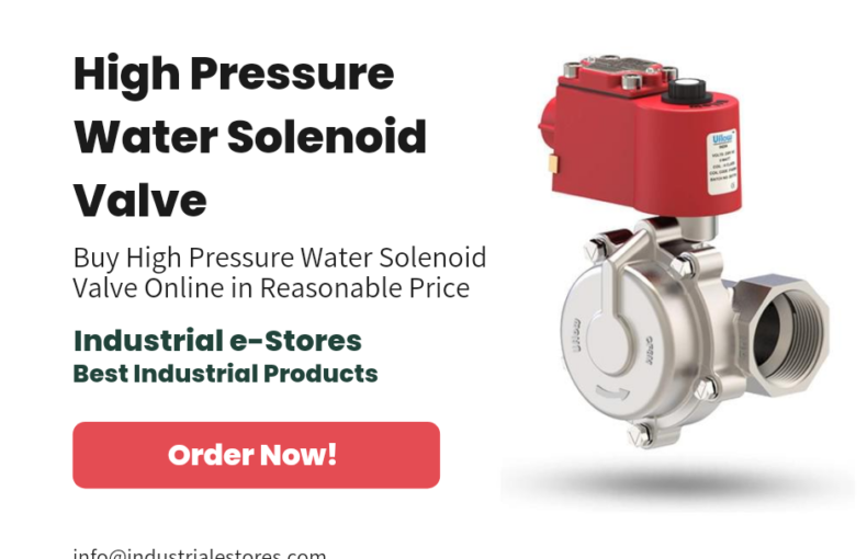 High Pressure Water Solenoid Valve