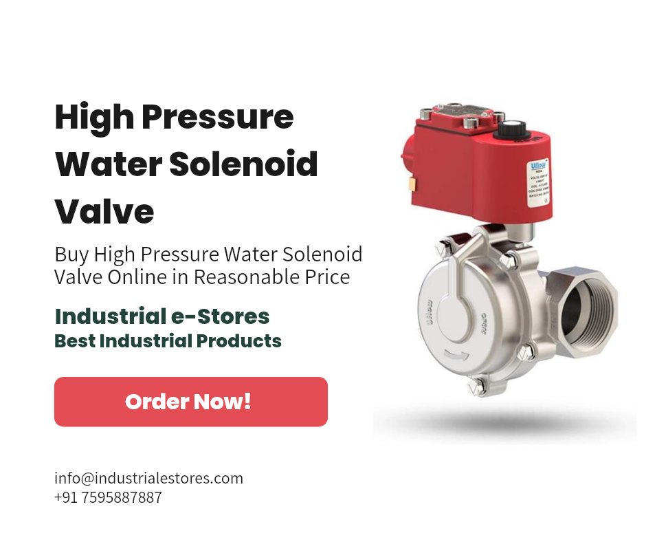 High Pressure Water Solenoid Valve