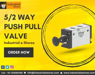 5/2 way push pull valve