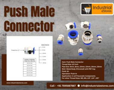 Push Male Connector