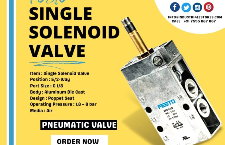 Festo pneumatic single solenoid valve