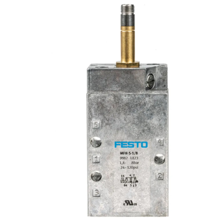 Festo MFH51/8 9982 Pneumatic Single Solenoid Valve 1/8"x5/2 Way