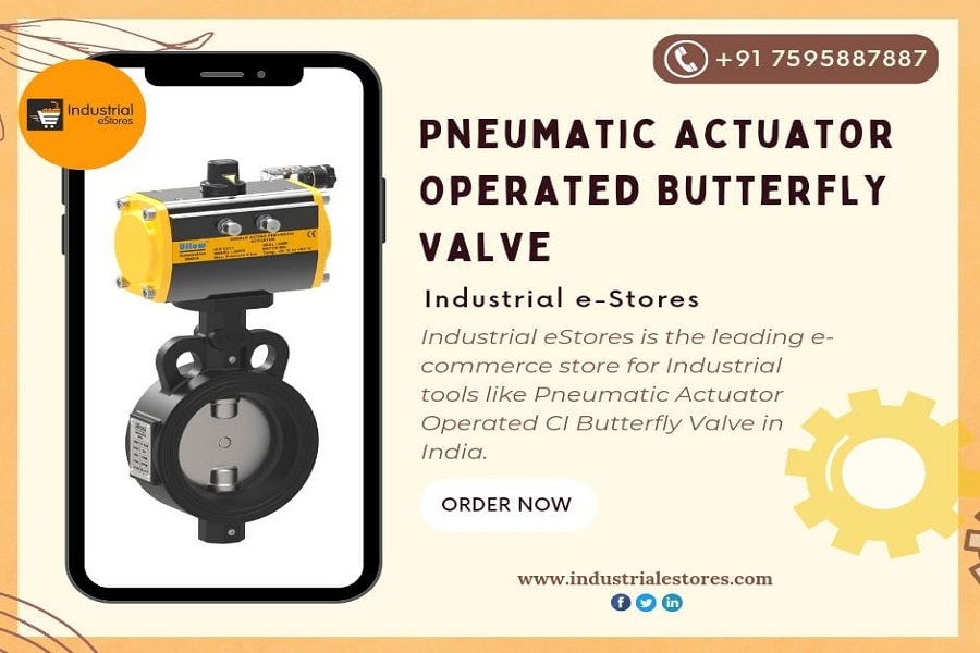 Pneumatic Actuator Operated Valve