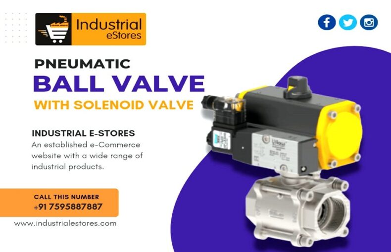 Pneumatic Ball Valve With Solenoid Valve