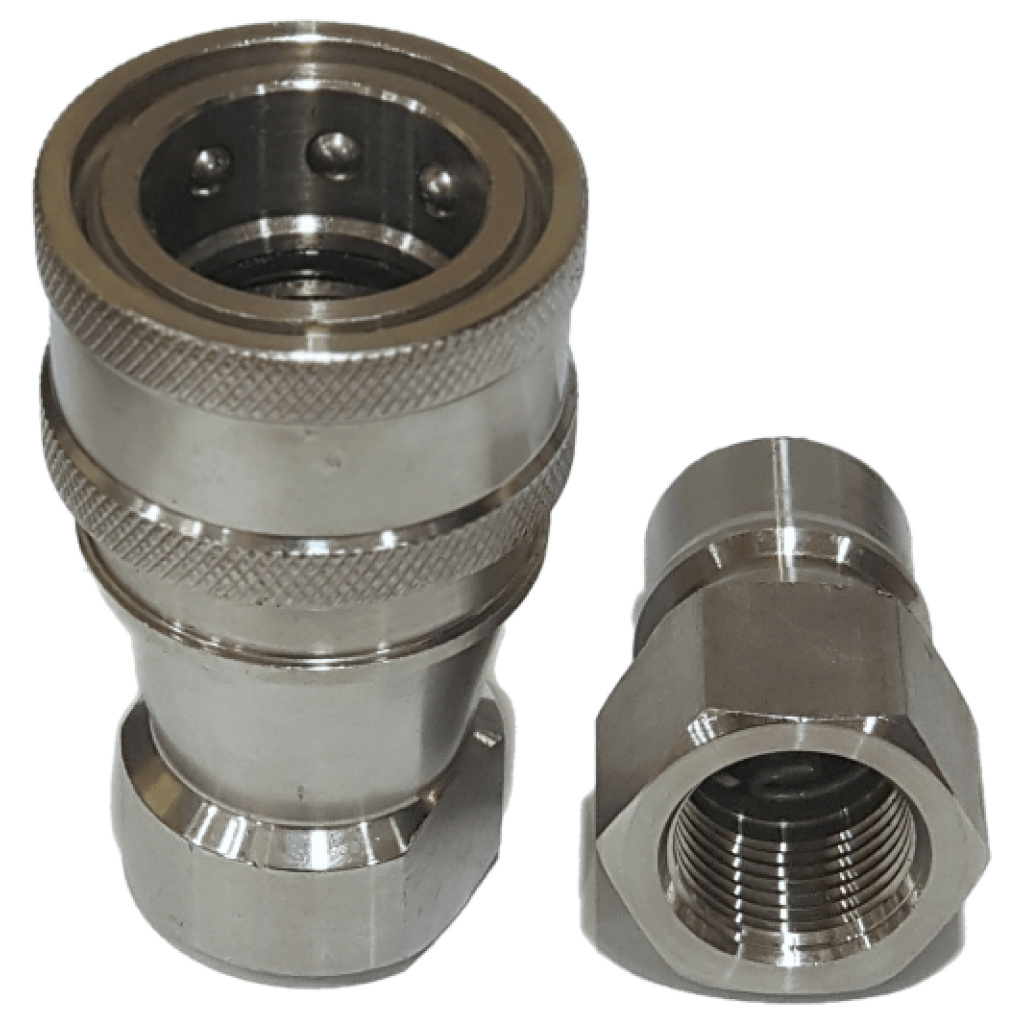 Quick Release Coupling Double Check Valve Double Shut Off Valve