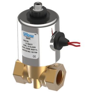 Uflow Direct Acting Solenoid Valve Brass Body