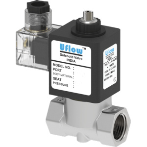 Uflow 3/2 Way Direct Acting Solenoid Valve