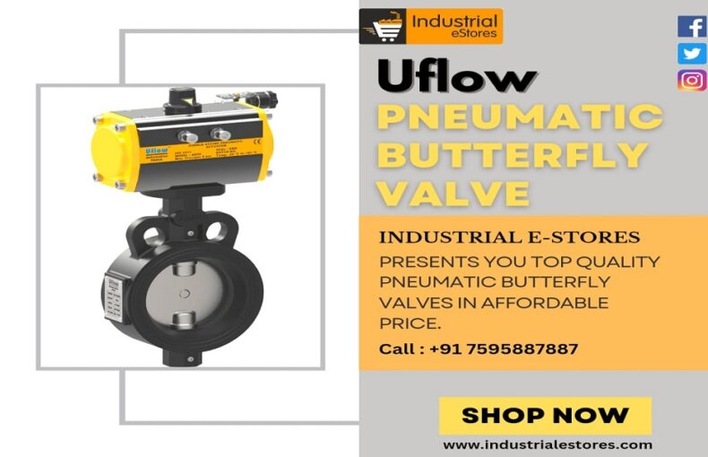 Uflow Pneumatic Butterfly Valve